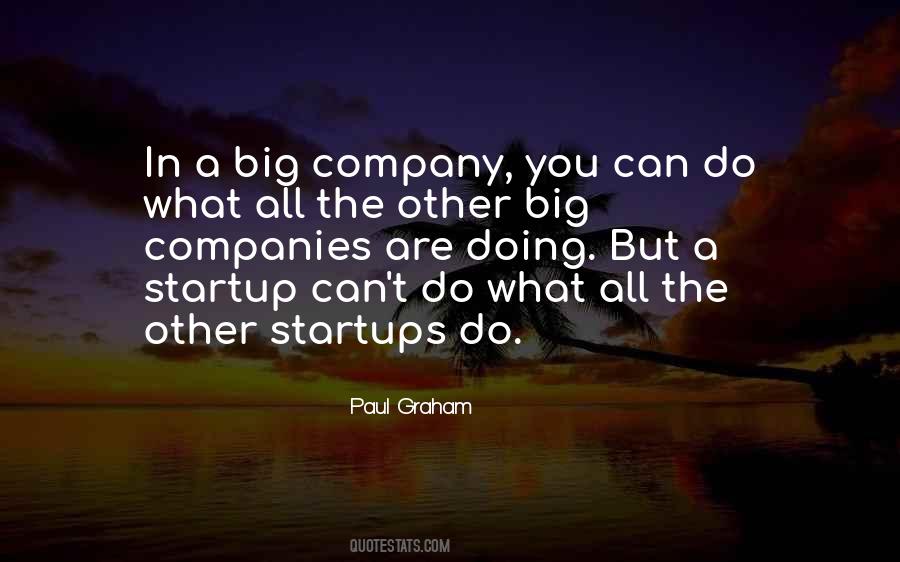 Quotes About Big Companies #269905