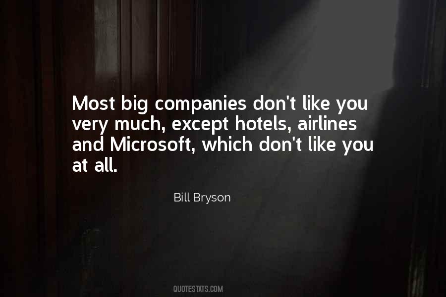 Quotes About Big Companies #40109