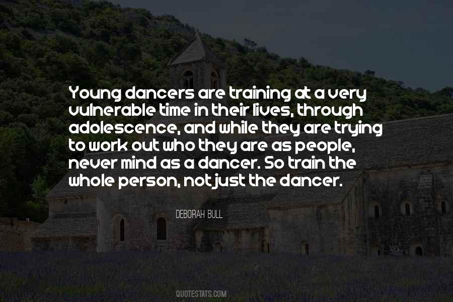 Quotes About Young Dancers #267130