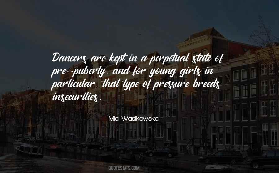 Quotes About Young Dancers #644090