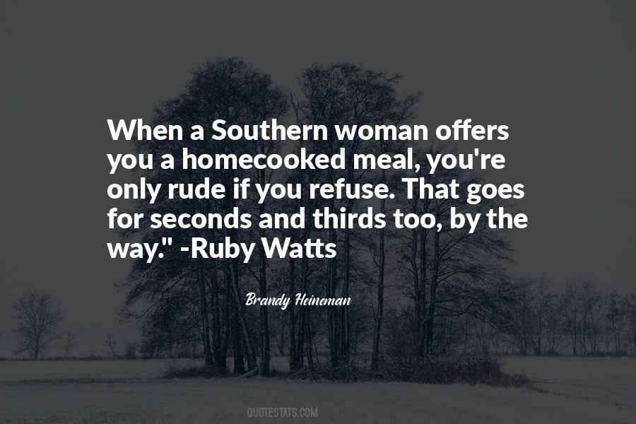 Quotes About Southern Food #1166930