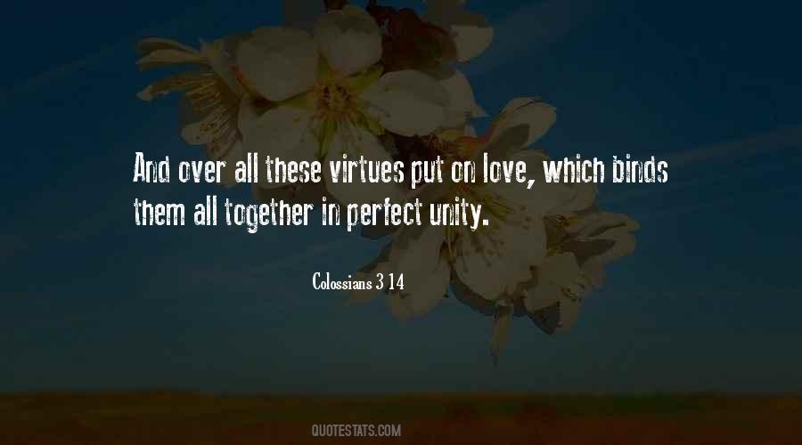 Quotes About Unity And Love #104608