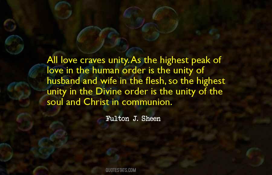 Quotes About Unity And Love #1058581