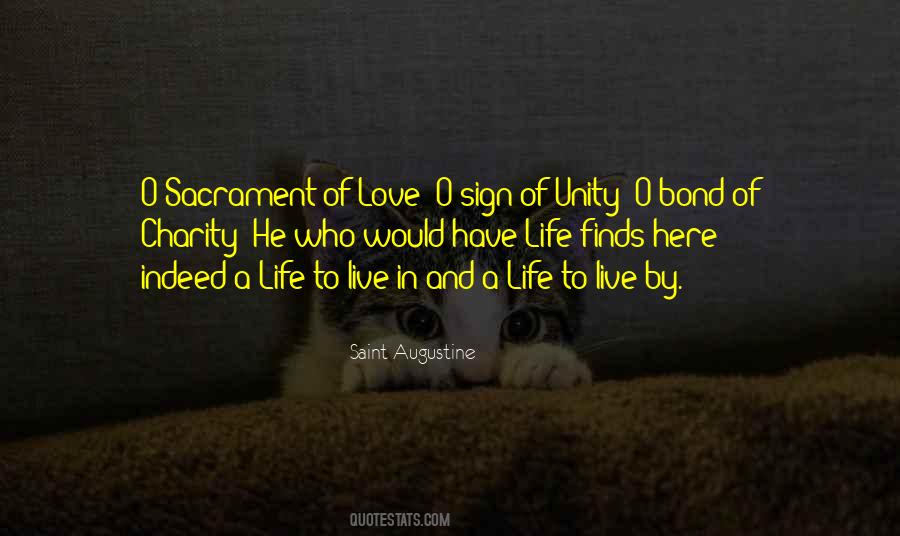 Quotes About Unity And Love #1284007