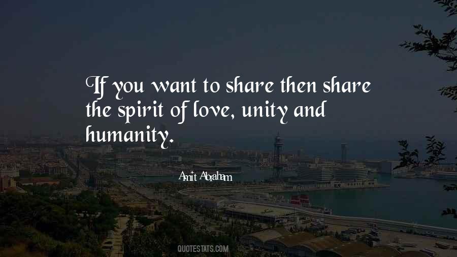 Quotes About Unity And Love #401210