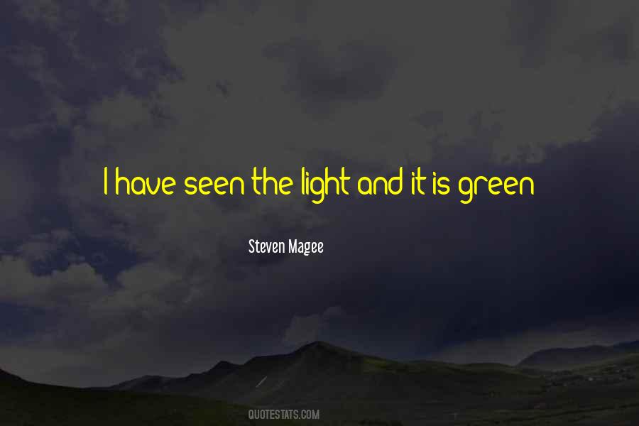 Green Light On Quotes #251746