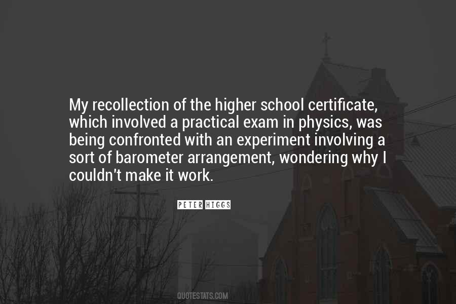 Higher School Quotes #1172809