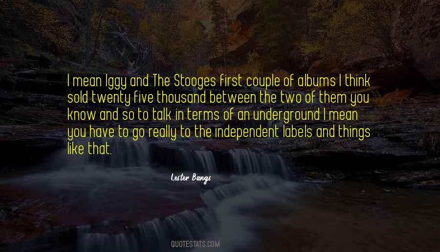 Stooges The Quotes #289433