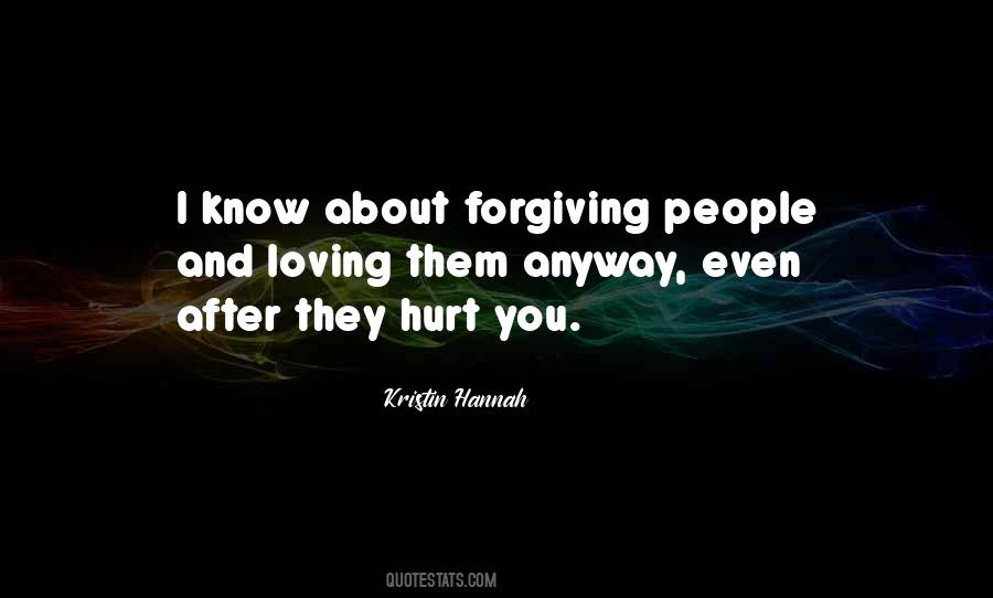 Forgiving People Quotes #236289