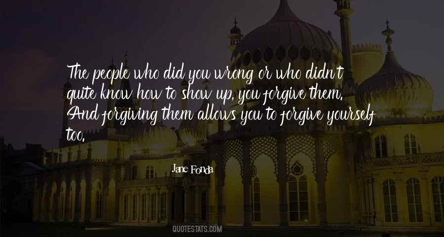 Forgiving People Quotes #834253