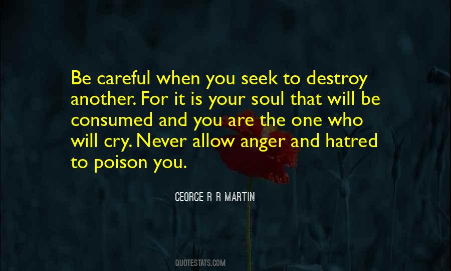 Hatred Anger Quotes #316334