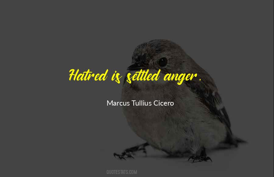 Hatred Anger Quotes #728228