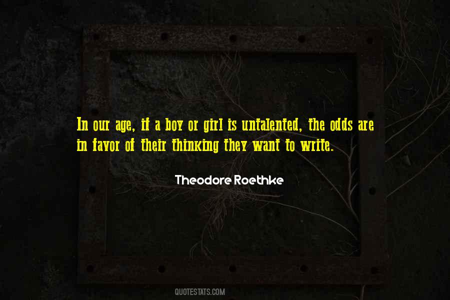 Quotes About Thinking Of A Girl #1113514