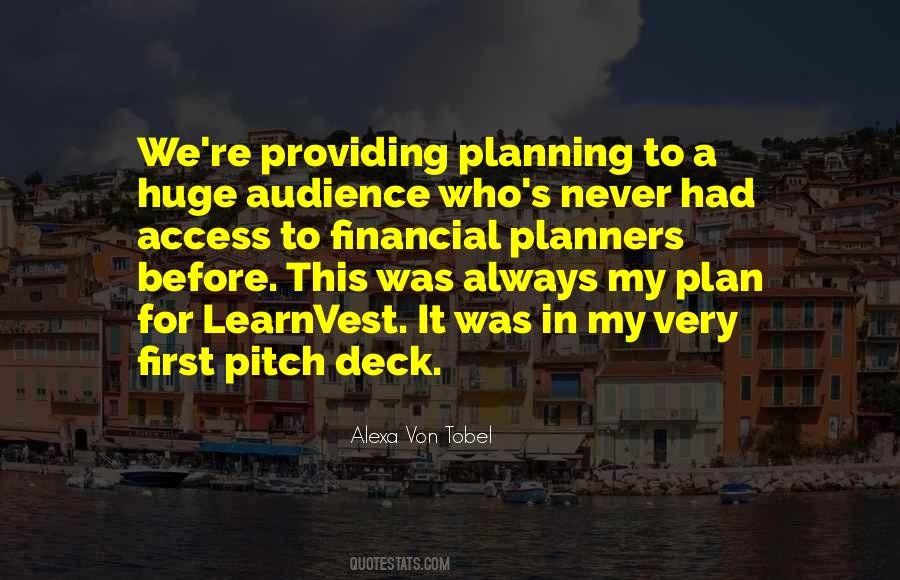 Quotes About Planners #1552676