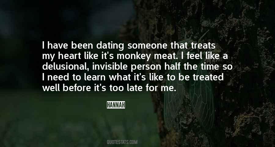 Quotes About Dating Someone #441757