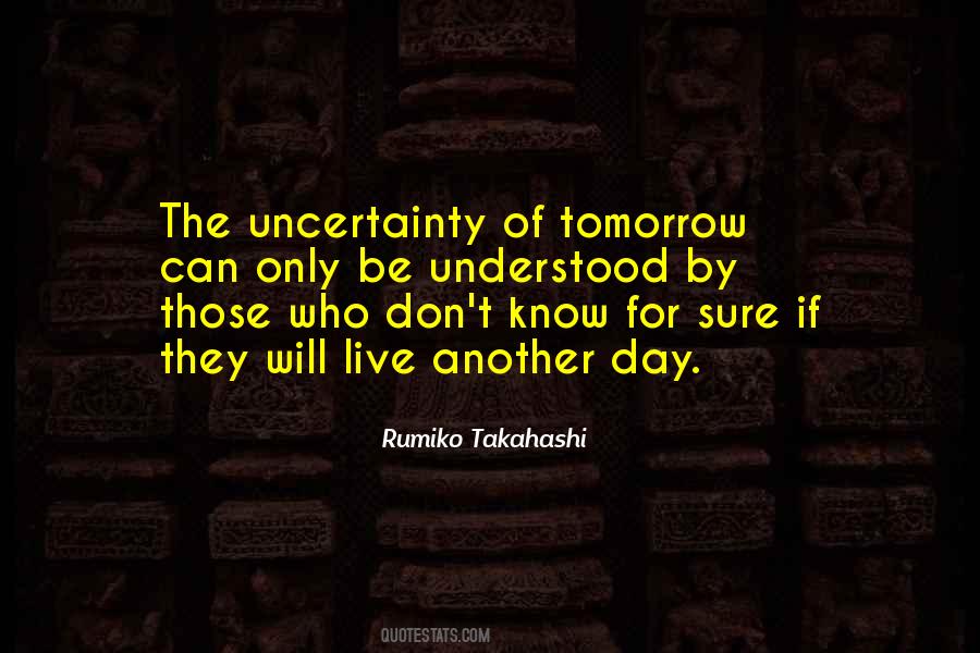 Quotes About Another Day Tomorrow #1236888