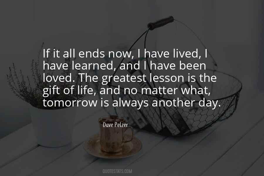 Quotes About Another Day Tomorrow #544779