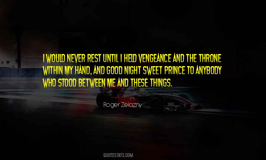 Quotes About Vengeance #1356201
