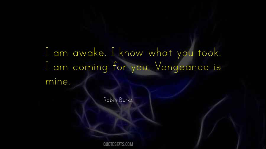 Quotes About Vengeance #1377795