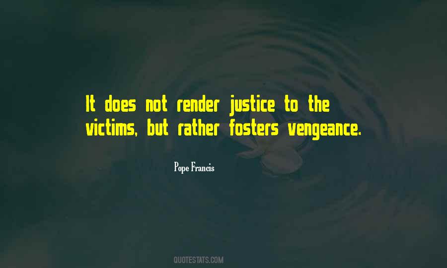 Quotes About Vengeance #965925