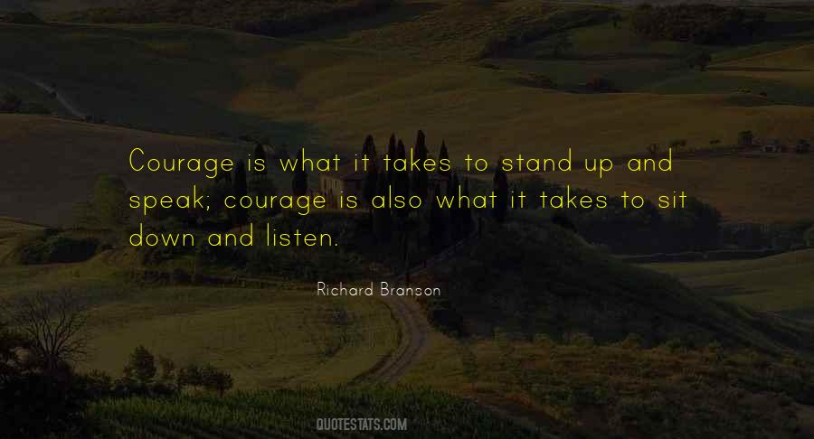 Quotes About Courage To Speak Out #841146