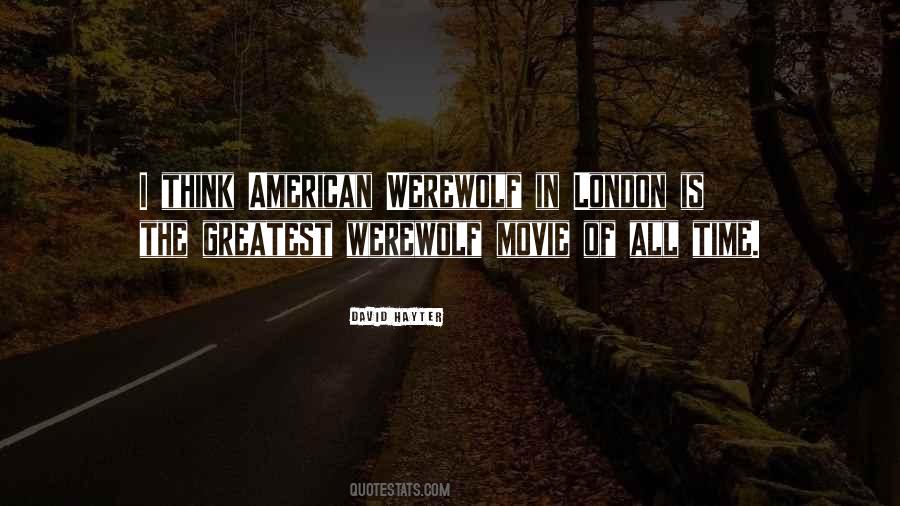 Quotes About Werewolf #1030267