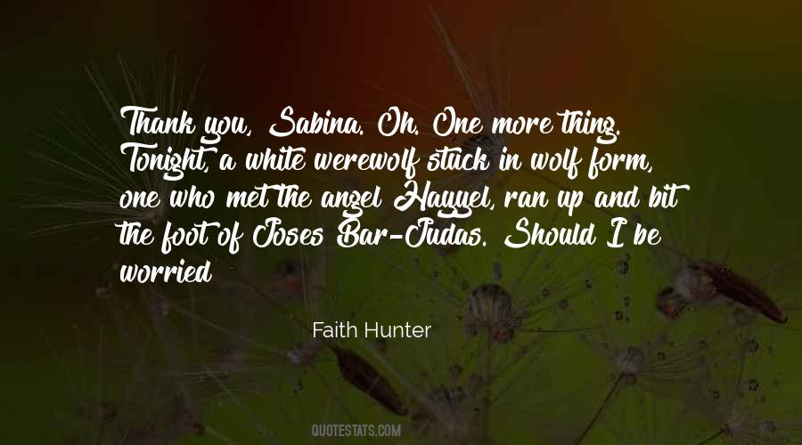 Quotes About Werewolf #1048051