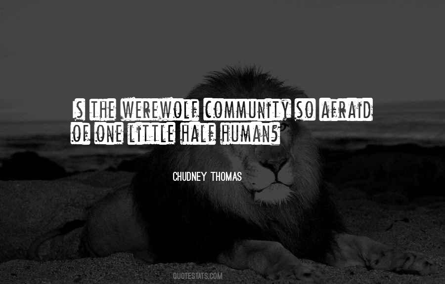 Quotes About Werewolf #1113447