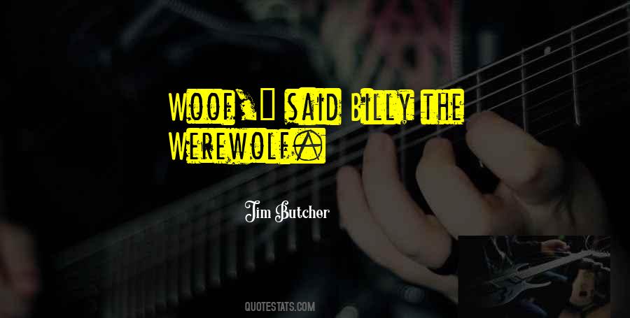 Quotes About Werewolf #1122886