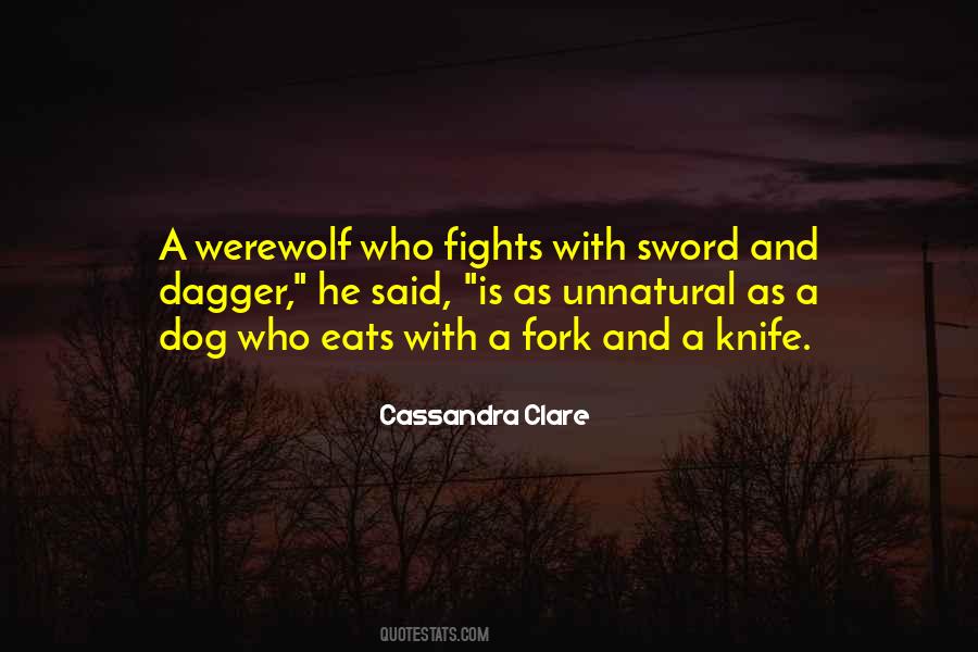 Quotes About Werewolf #1123022