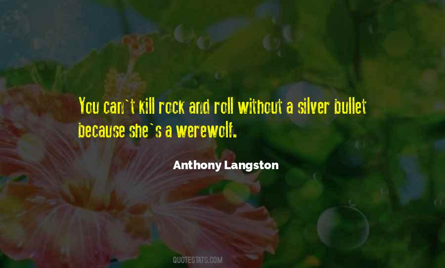 Quotes About Werewolf #1197622