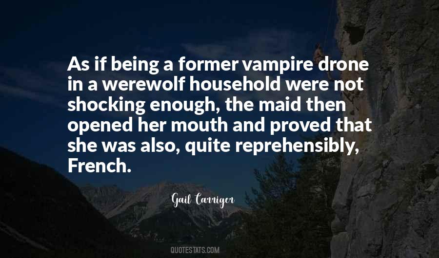 Quotes About Werewolf #1275995