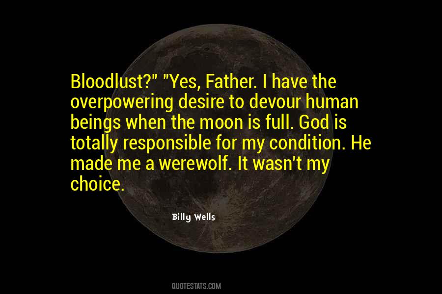 Quotes About Werewolf #1324414
