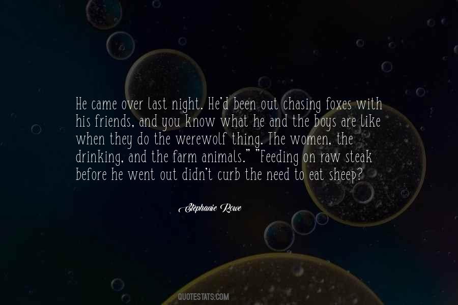 Quotes About Werewolf #1719499