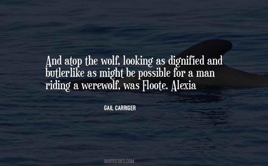 Quotes About Werewolf #1857813