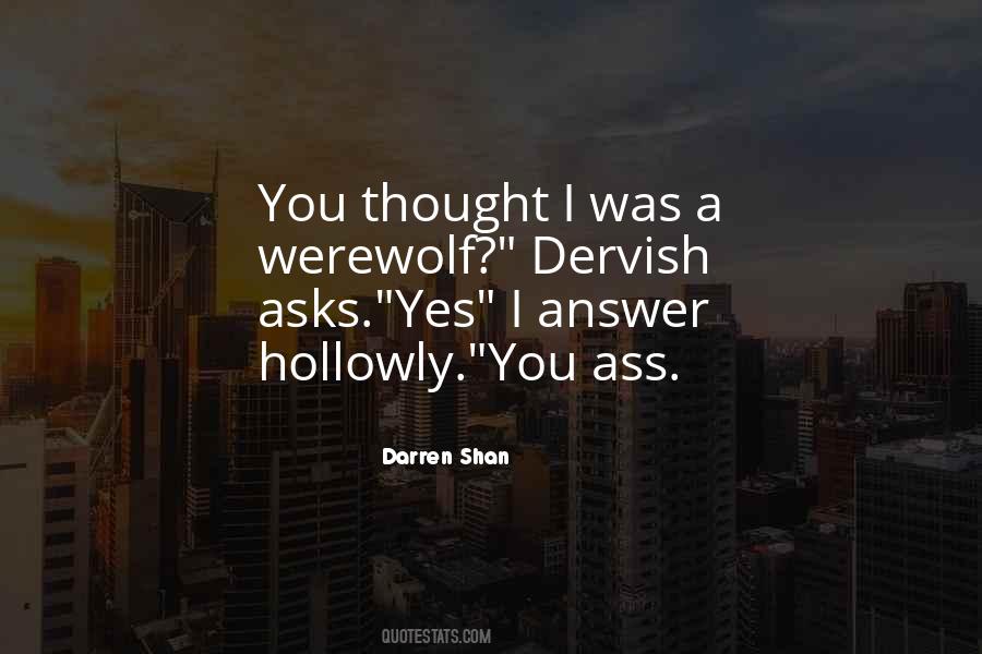 Quotes About Werewolf #936305