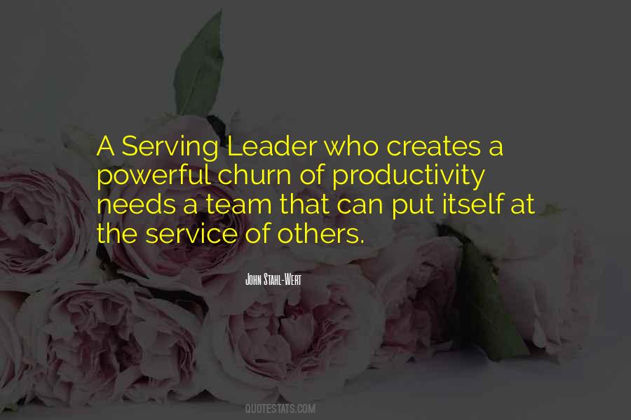 Quotes About Serving Others #415041