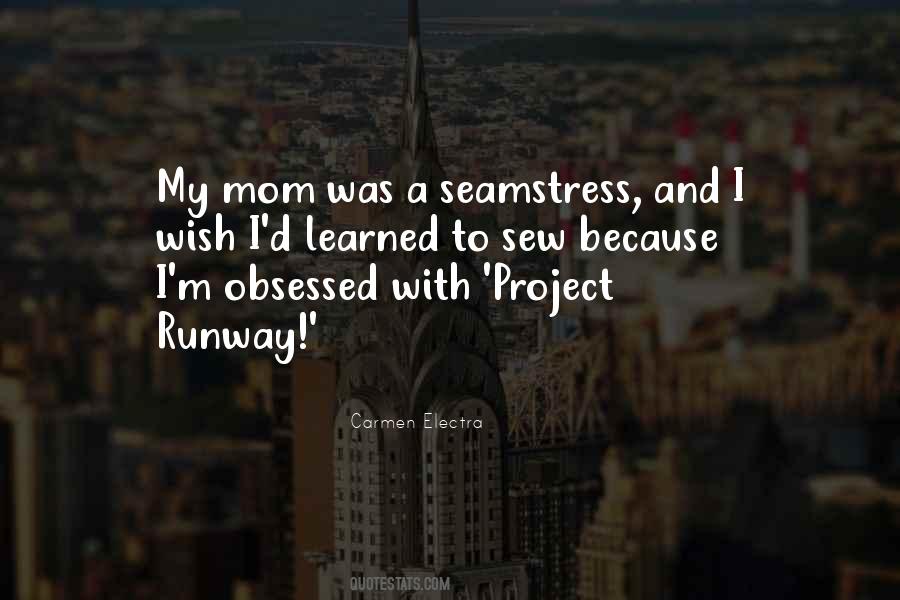 Quotes About Seamstress #1365260