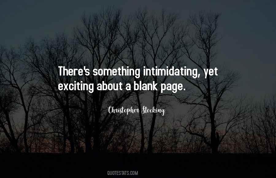 Quotes About Blank Page #1078925