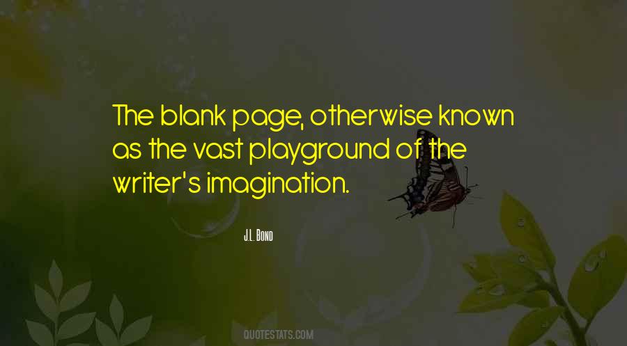 Quotes About Blank Page #1339750