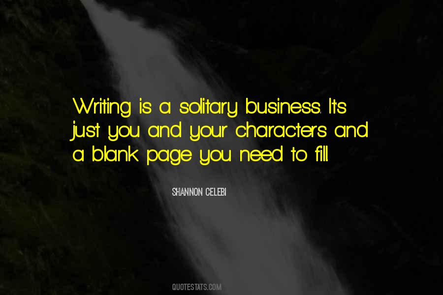 Quotes About Blank Page #368276