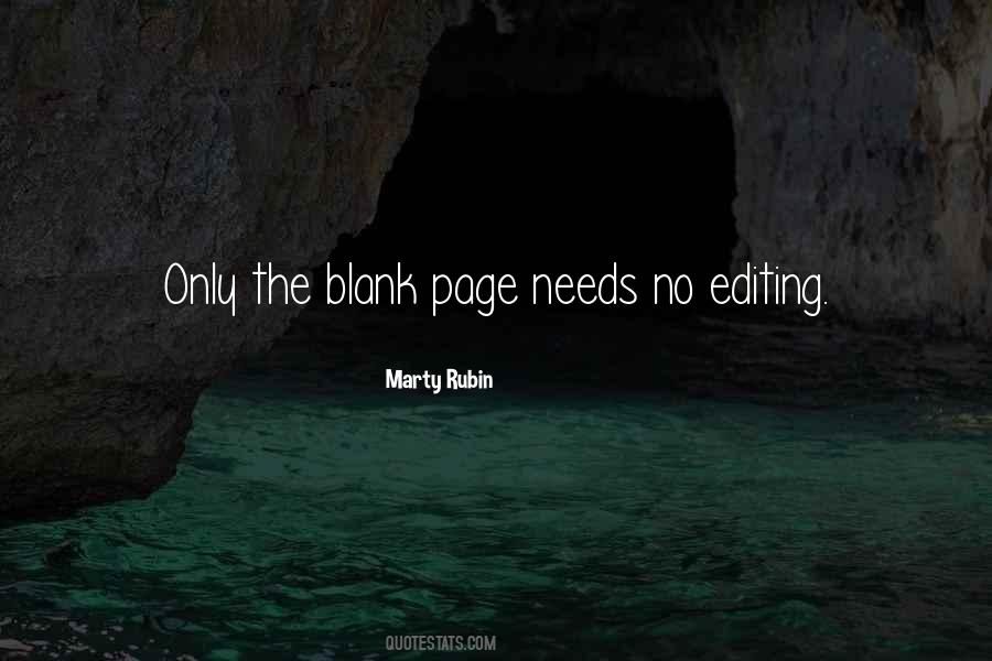 Quotes About Blank Page #610275