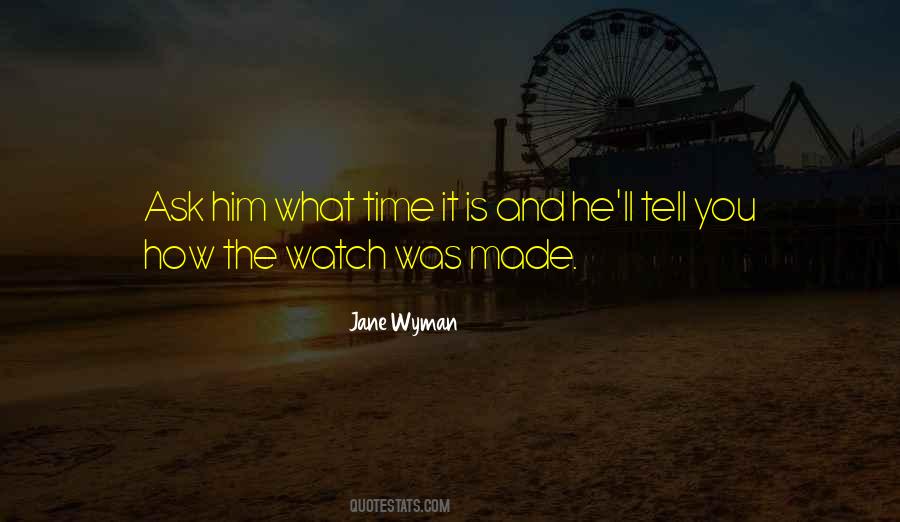 Quotes About Time And Watches #162106