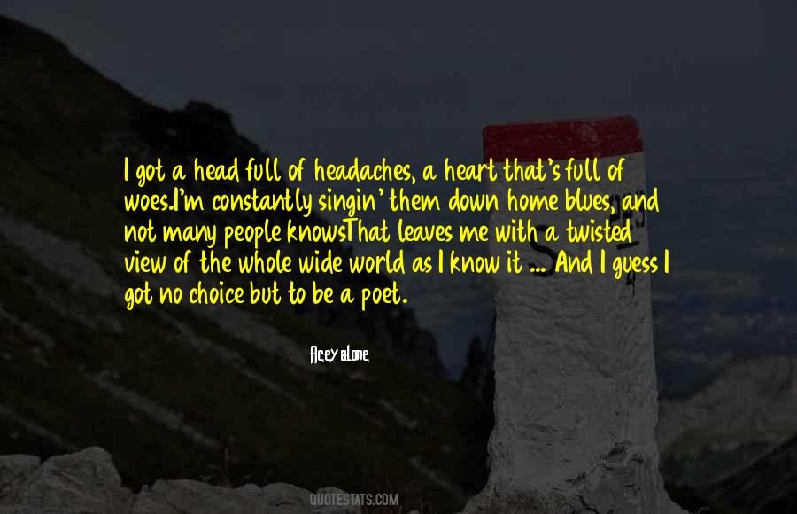 Quotes About Head And Heart #184607