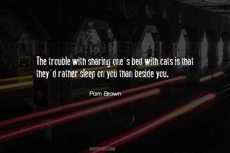 Sharing A Bed Quotes #227424