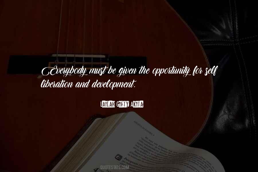 Quotes About Educational Opportunity #1070447