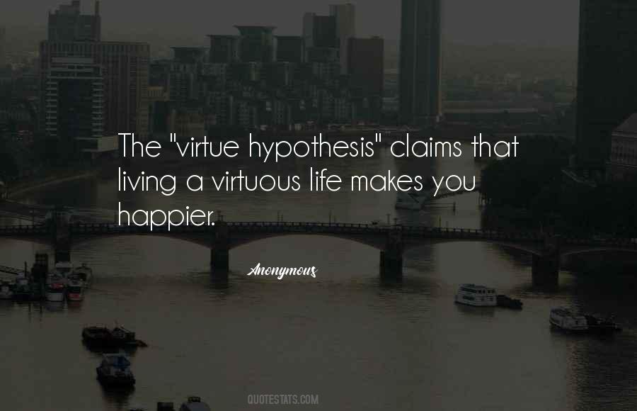 Quotes About Hypothesis #1026084