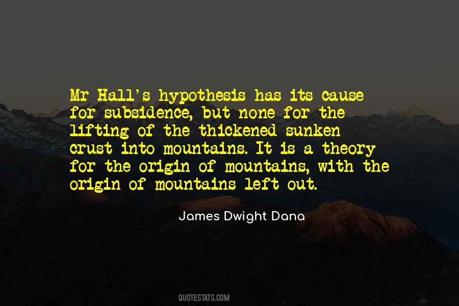 Quotes About Hypothesis #1306557