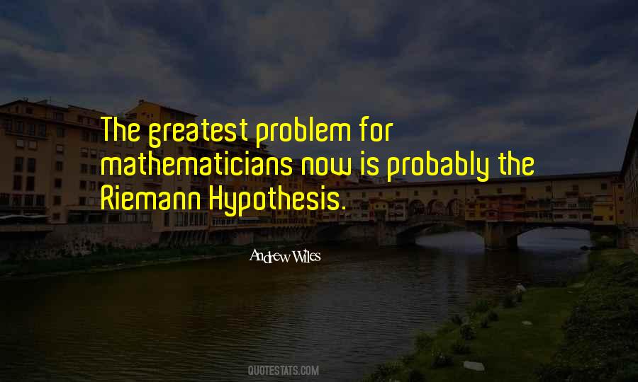 Quotes About Hypothesis #1310677