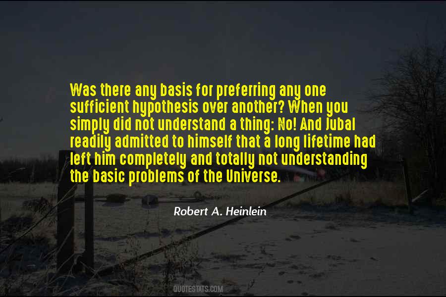 Quotes About Hypothesis #1391627